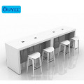 Fashion Electronics Display Counter, Mobile Phone Shop Display Table For Retail